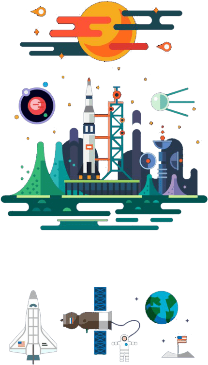 Free Png Space Station Png Images Transparent - Outer Space (480x960), Png Download