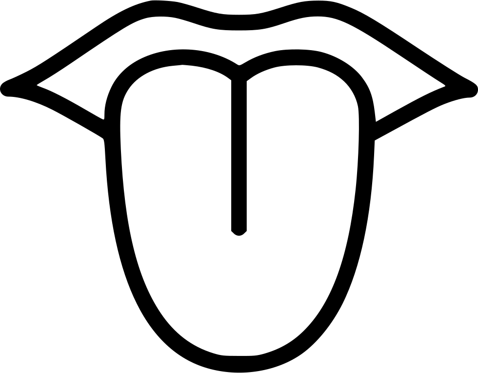 Mouth Language Tongue Biology Anatomy Medicine Comments - Tongue Icon Png (980x766), Png Download