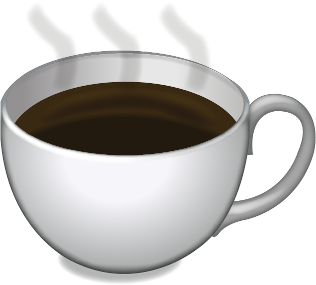Download Ai File - Coffee Cup Emoji Png (640x640), Png Download