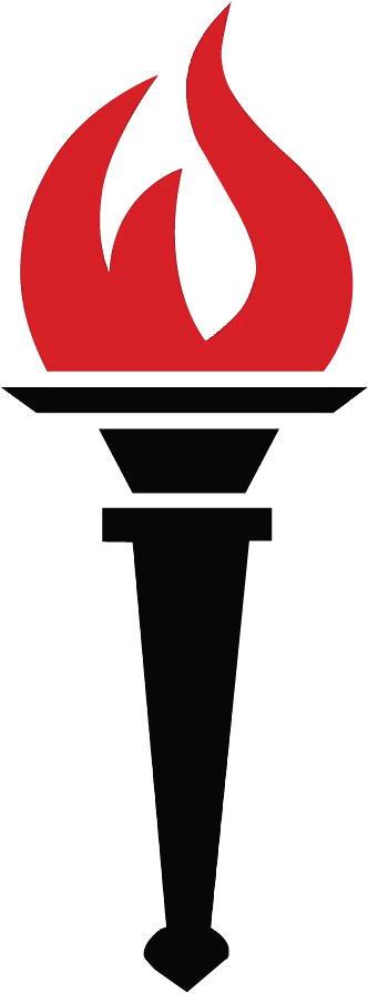 Young Women Torch Png Graphic Transparent - Transparent Background Torch Logo (556x943), Png Download