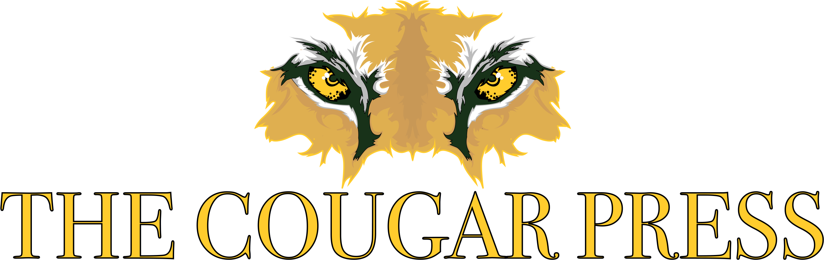 The Cougar Press Logo - Student (2972x983), Png Download