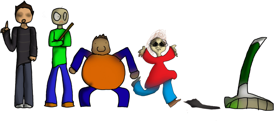 Baldi's Basics In Education And Learning (1024x433), Png Download