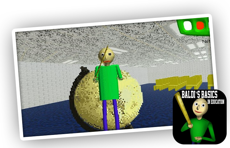 Baldi Funny Puzzle Game - Funny Puzzle Game (808x522), Png Download