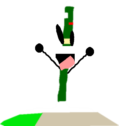 Gotta Sweeppose - Baldi's Basics Gotta Sweep (400x424), Png Download