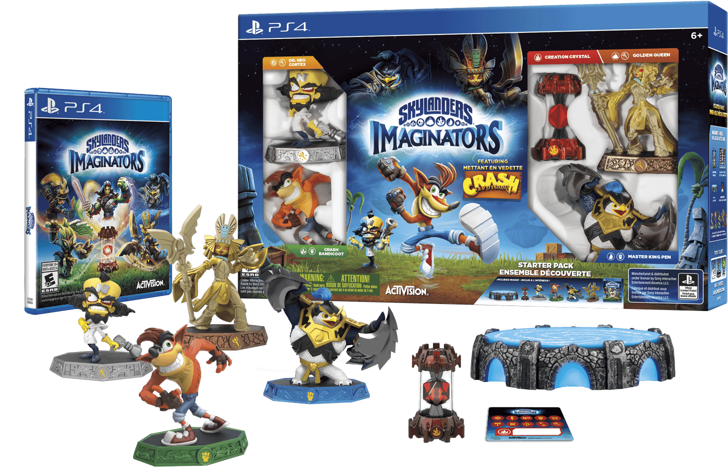 Si Ps4 Ce Starterpack Fob Render Final Hires - Will Skylanders Superchargers Work With Imaginators (1620x1080), Png Download