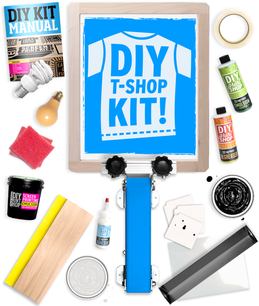 Download Diy Screen Printing At Home Kits By Diy Print Shop Diy