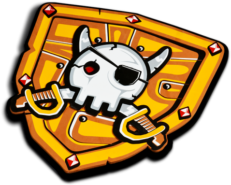 Escudo Pirata - Pirata Escudo (532x420), Png Download