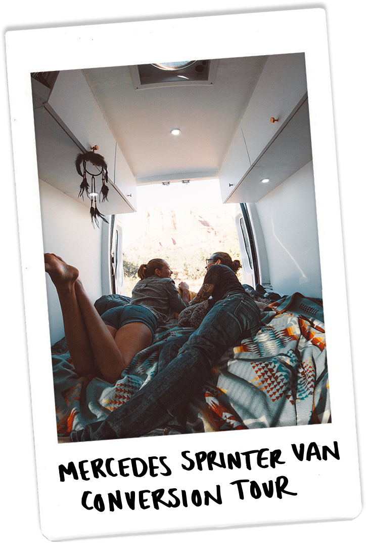 Mercedes Sprinter Van Conversion Tour (763x1101), Png Download