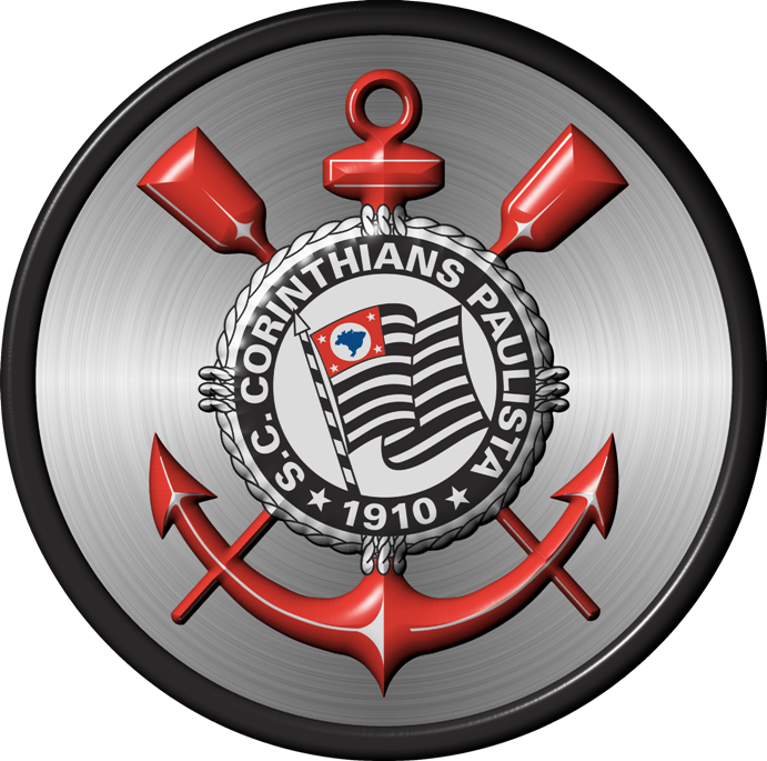 Escudos Do Corinthians 1910 - Brasão Do Corinthians Em Png (691x685), Png Download