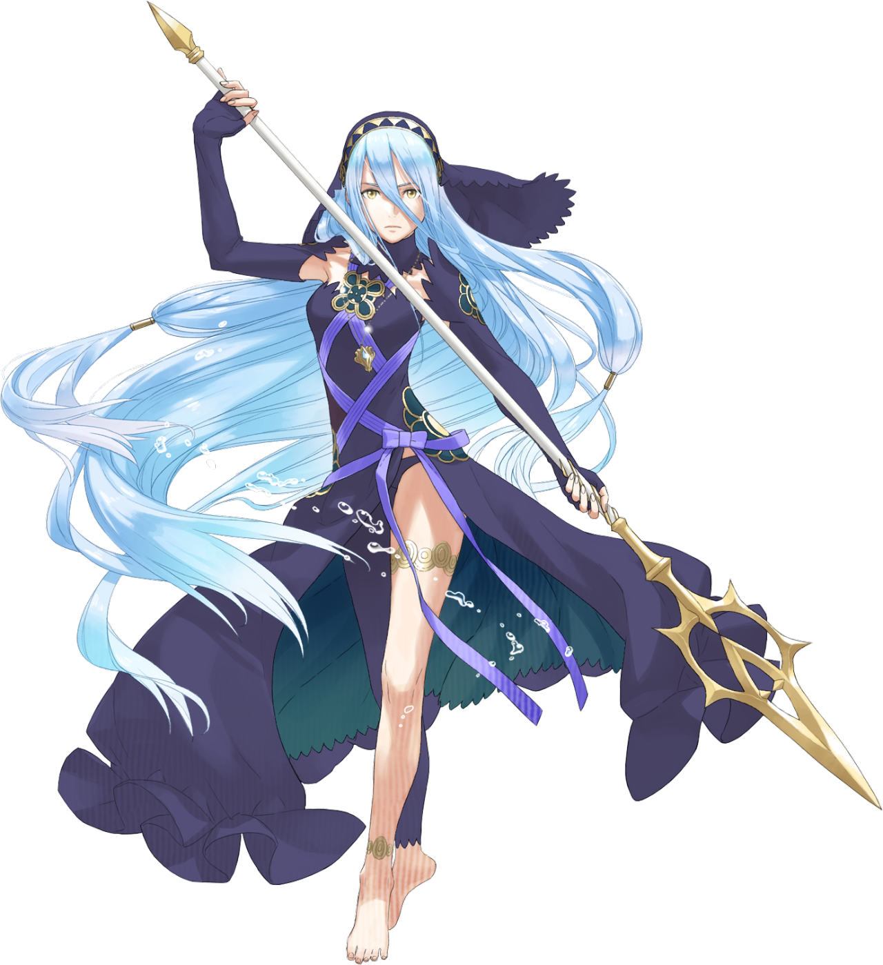 ♛fire Emblem Fates♕ Dark And Light - Fire Emblem Aqua Nohr (1280x1399), Png Download