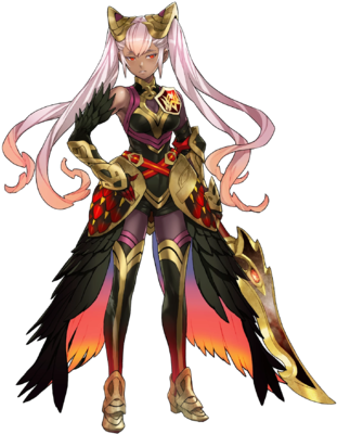 Edit Source] - Fire Emblem Heroes Laevatein (363x436), Png Download