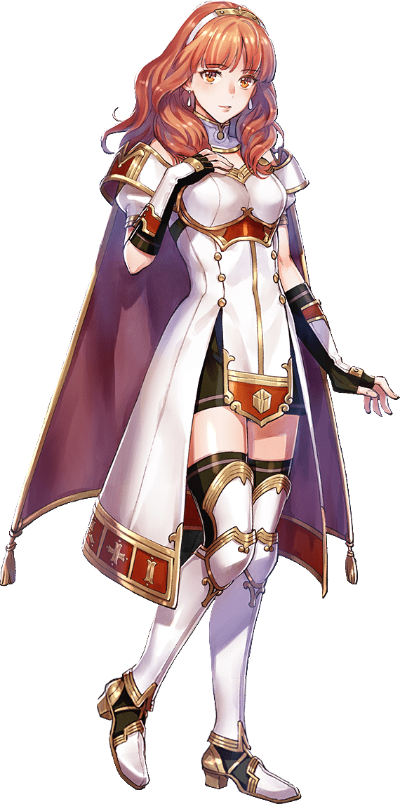 I'm Super Ready - Celica Fire Emblem Heroes (570x1146), Png Download
