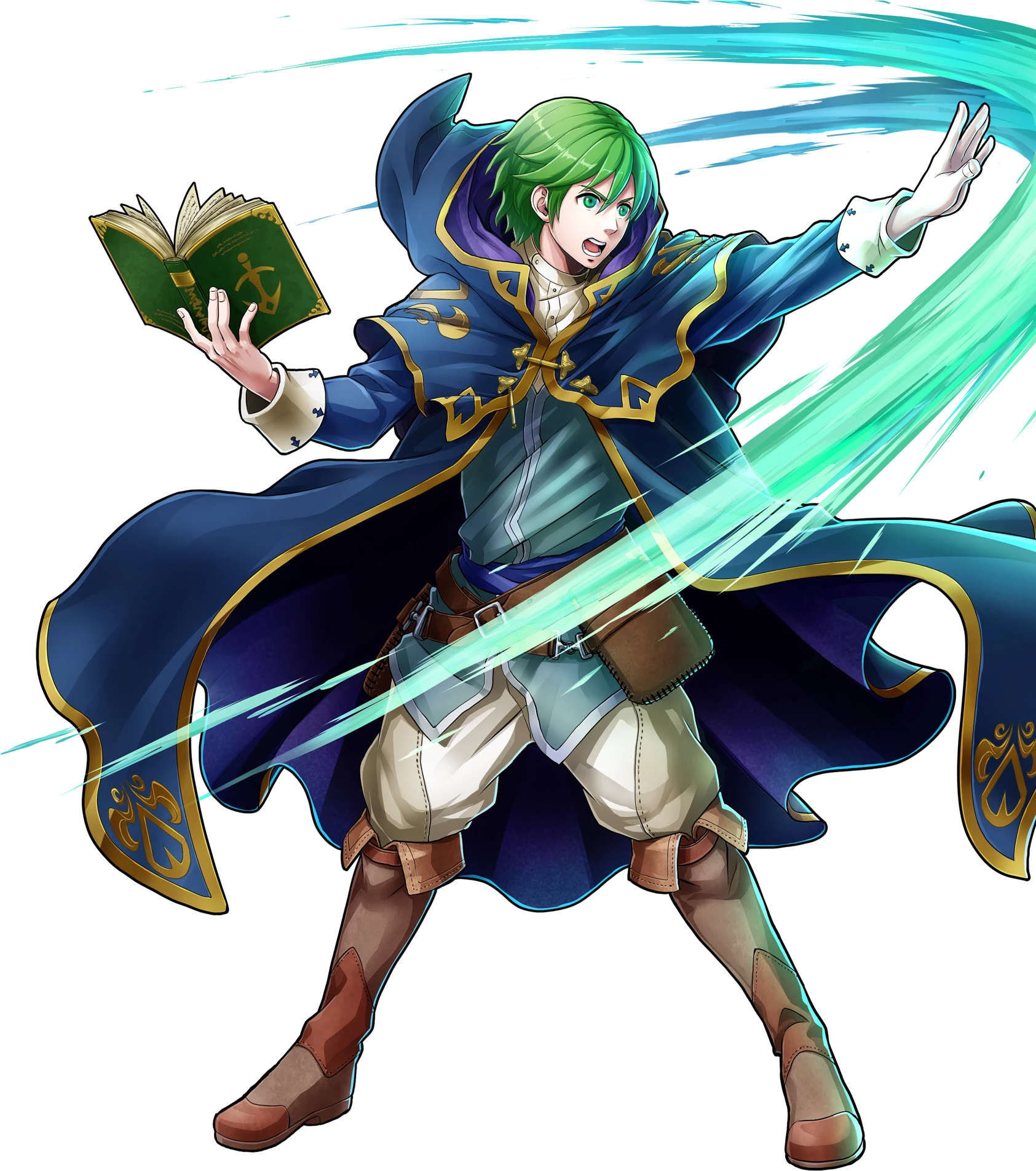 Fire Emblem - Merric Fire Emblem Heroes (1684x1920), Png Download