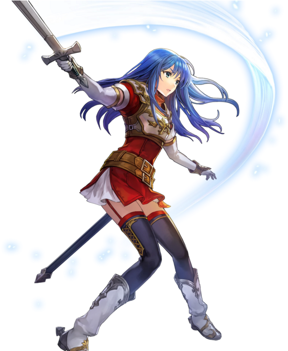 Caeda Fire Emblem Heroes (600x684), Png Download