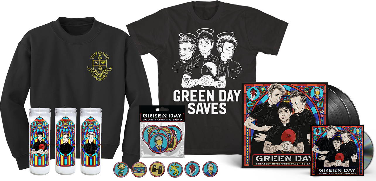 Bundle-cover - Green Day - Greatest Hits: God's Favorite Band (music (1284x618), Png Download