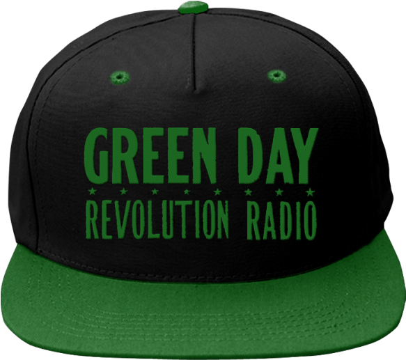 Click For Larger Image - Green Day Revolution Radio Hat (600x600), Png Download