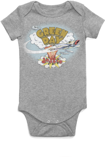 Green Day Dookie Onesie (600x600), Png Download