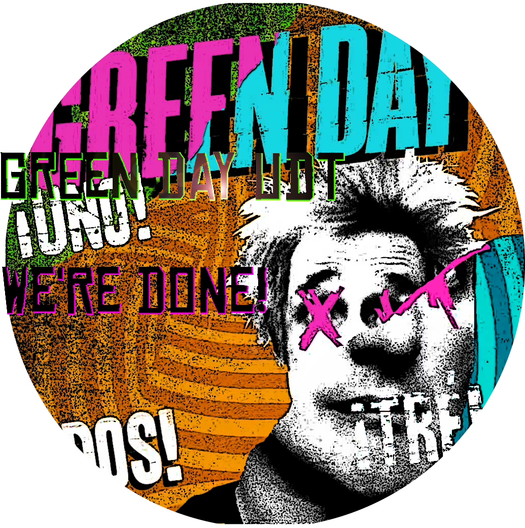 Sunday Series Green Day - Green Day Dos! Explicit Version (1050x1050), Png Download
