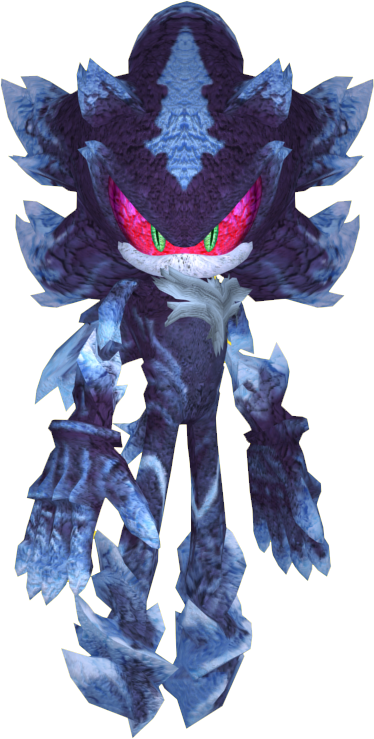 Mephiles The Dark - Mephiles The Dark Png (374x739), Png Download