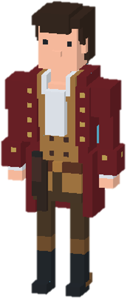 War Hero Gaston - Illustration (321x661), Png Download