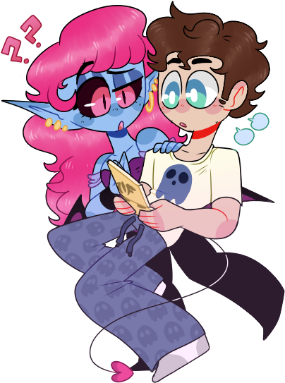 I Need To Work On Other Stuff But Im Having A Lot Of - Cartoon (461x565), Png Download