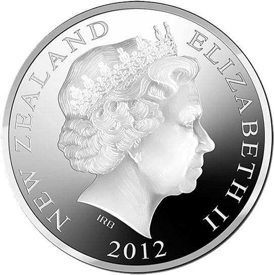 2012 Queen Elizabeth Ii Diamond Jubilee Silver Proof - New Zealand Coins 2015 (600x600), Png Download