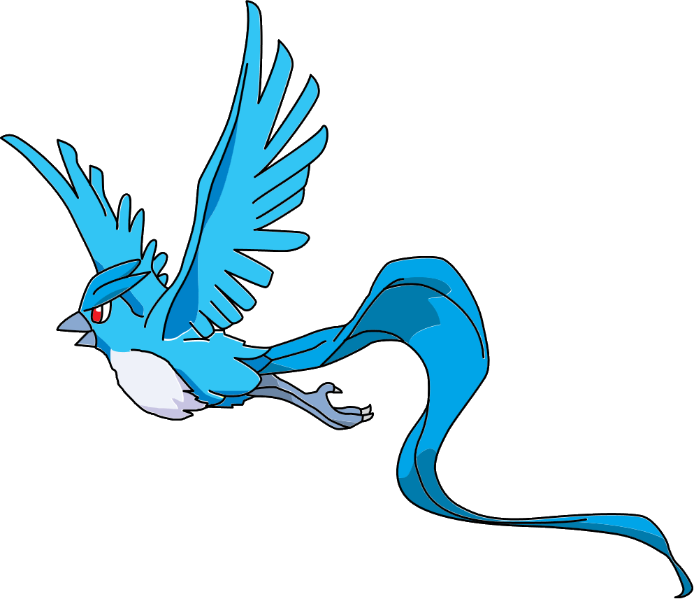Articuno Transparent Flying - Pokemon Articuno (993x856), Png Download