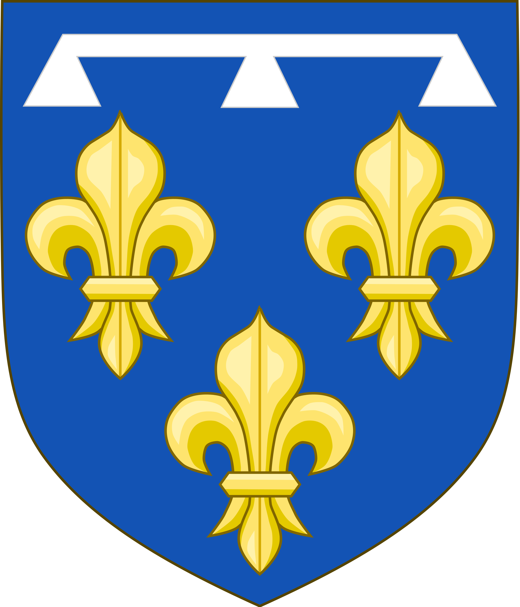 Open - Duke Of Orléans Coat Of Arms (2000x2332), Png Download