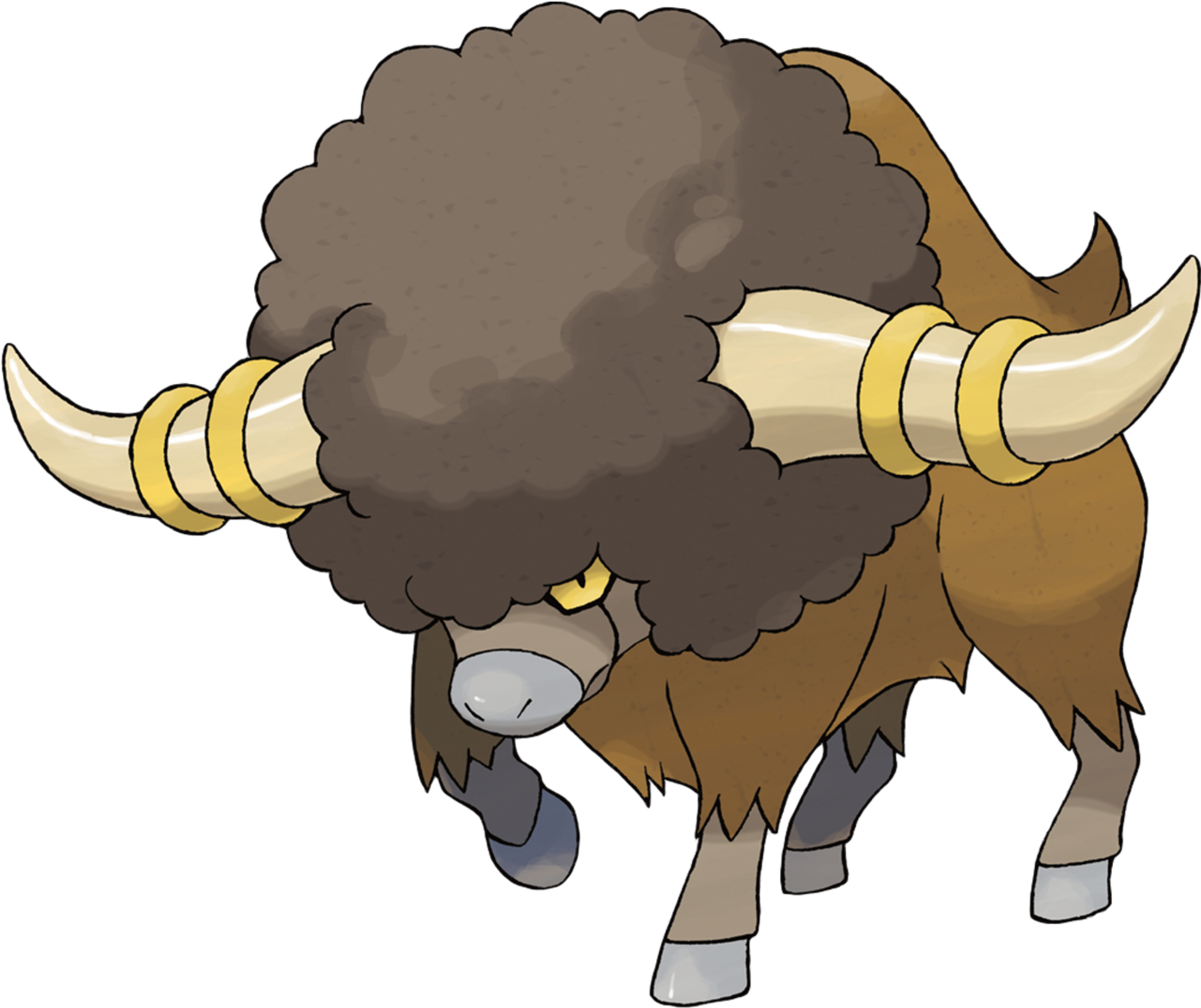 Why Doesn't This Ox Evolve Into This Ox - Bouffalant Pokemon (400x336), Png Download