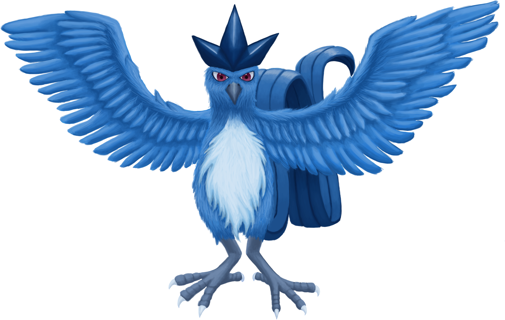 Drawn-again Articuno - Condor (2200x1400), Png Download