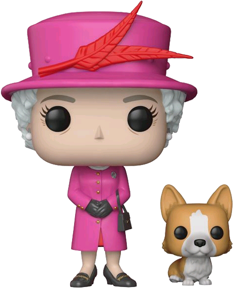Queen Elizabeth Ii Pop Vinyl Figure - Funko Pop Princess Diana (600x600), Png Download
