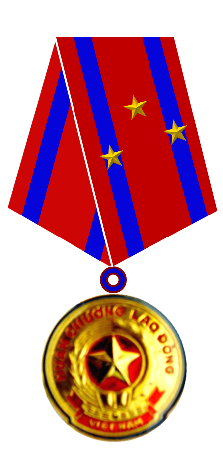 Labor Order - Huan Chuong Lao Dong Hang Nhat (514x978), Png Download