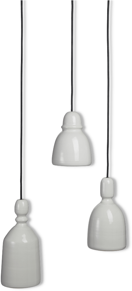 Ceramic Pendant Light - Lampshade (750x1000), Png Download