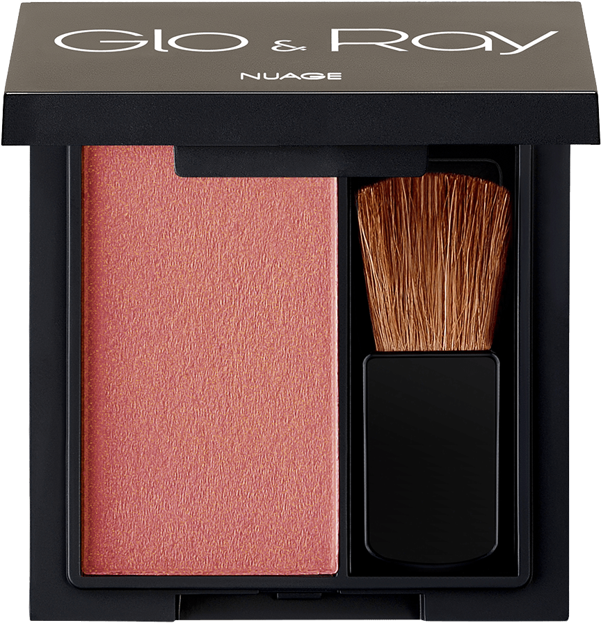 Glo And Ray Nuage Solo Blush - Luna Maroon Blusher (1000x1000), Png Download