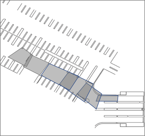 Polygons Drawn With Qgis - Diagram (554x520), Png Download