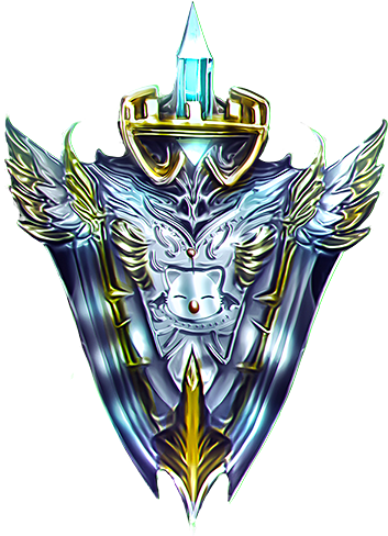 Crystal Moogle Shield - Coat Of Arms Crystal (360x499), Png Download