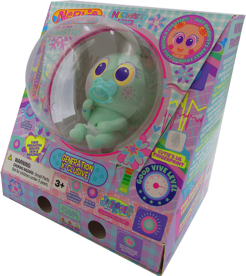 Baby Frostbite Nerlie - Distroller Toys (1000x1000), Png Download