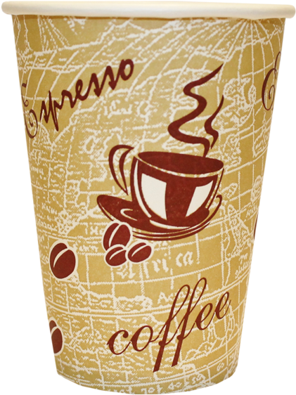 Old Map - Uk Kitchen & Dining Disposable Hot Cup Single Wall (600x600), Png Download