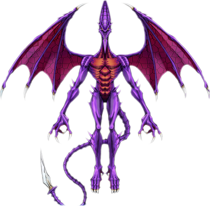 Ridley - Metroid Ridley Concept (861x841), Png Download