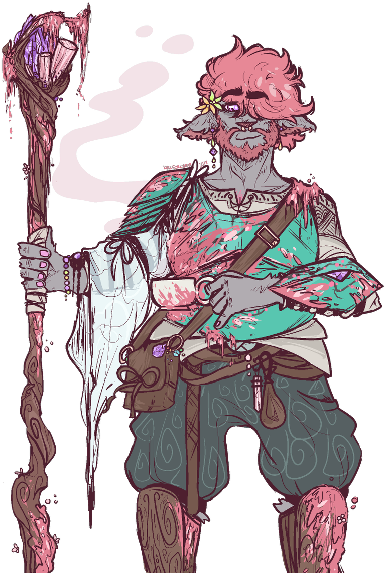 He Drinks,, Dead Ppl Tea,,, - Illustration (960x1200), Png Download