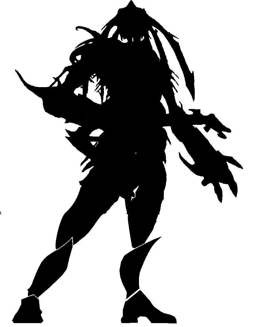 Blocking Layer With Extensions - Etched Monstrosity Art (1000x1300), Png Download