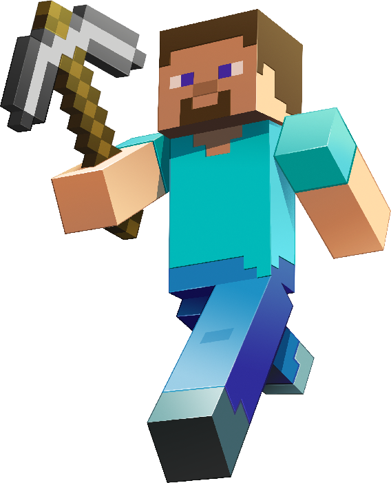Minecraft Character Art - Mattel Minecraft End Stone Series 6 Mystery Box [36 (568x701), Png Download