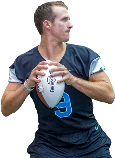 Draft Your Team For A Shot At Meeting Drew Brees - Touch Rugby (400x522), Png Download