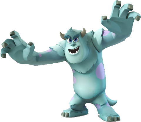 Sulley - Disney Infinity Monsters Inc Sulley (497x431), Png Download