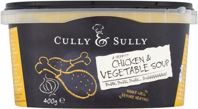Cully Sully Chicken Vegetable Soup 400g - Cully And Sully Soup (800x800), Png Download