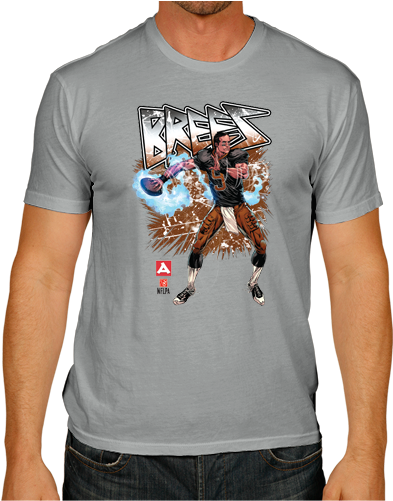 Drew Brees Men's Short Sleeve Tee - Arizona State University 1975 The Catch T-shirt | Gold (500x500), Png Download