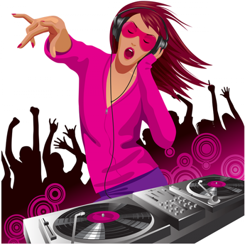 Dj Party Is The Best Time For Me When I Just Completely - Dj Party Logo Png (500x500), Png Download