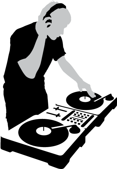 Vinilo Disc Jockey - Dj Jockey Clipart (1000x700), Png Download