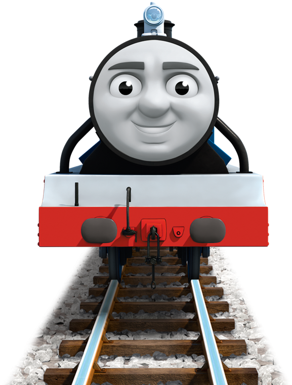 Thomas Meet The Engines (781x996), Png Download