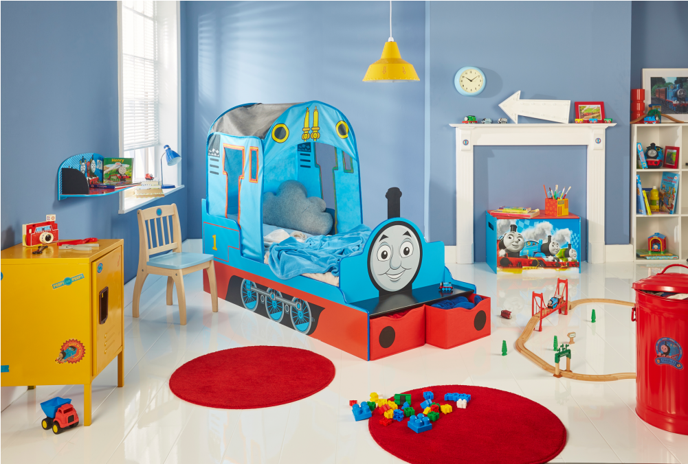 Worlds Apart Thomas The Tank Engine Feature Toddler - Thomas The Tank Engine Feature Toddler Bed (1000x1000), Png Download